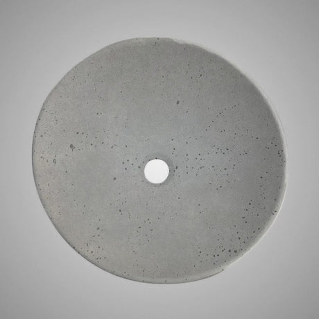 Pancosa Round Cast Concrete Vessel Sink - Dark Grey