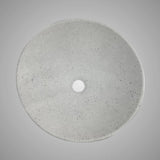 Pancosa Round Cast Concrete Vessel Sink - Light Grey