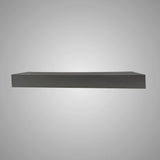 Papley Rectangular Cast Concrete Vessel B-Grade Sink - Black