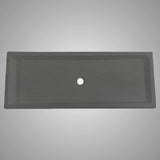 Papley Rectangular Cast Concrete Vessel B-Grade Sink - Black
