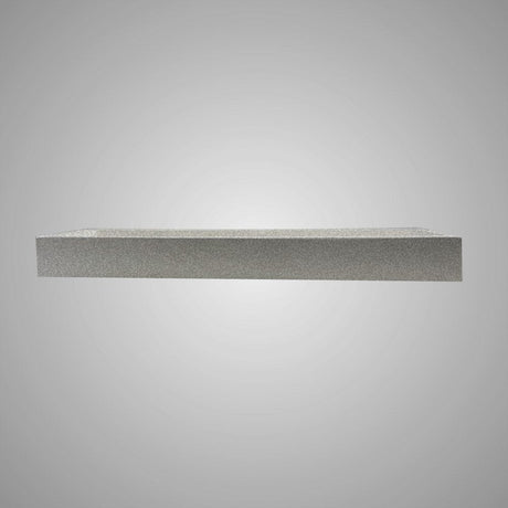 Papley Rectangular Cast Concrete Vessel B-Grade Sink - Dark Grey