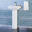 Parnesa Vitreous China Pedestal Sink
