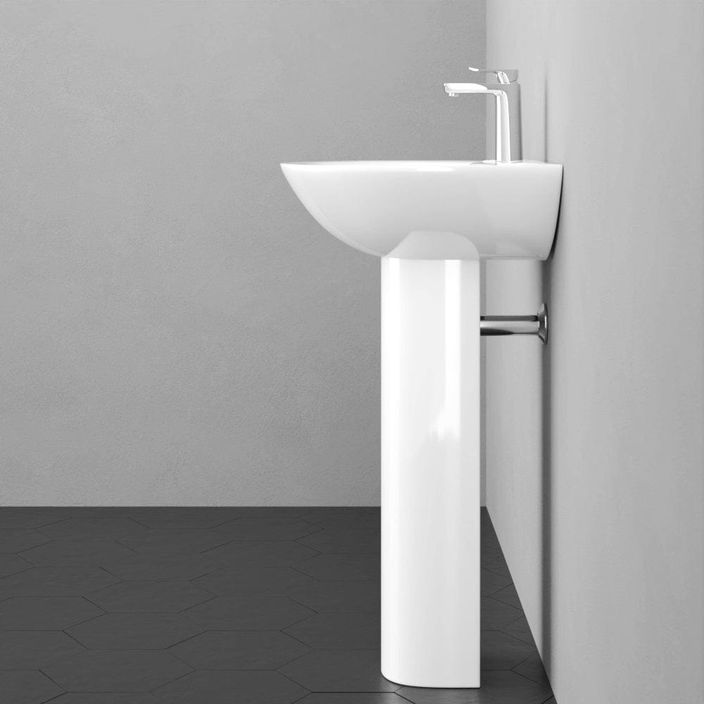 Parnesa Vitreous China Pedestal Sink
