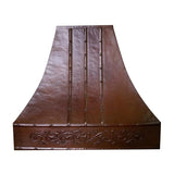 Pascal Hammered Copper Range Hood