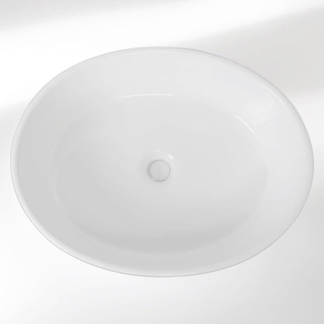 Paxley Oval Vitreous China Vessel Sink