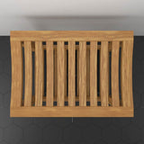 Peley Teak Shower Stool