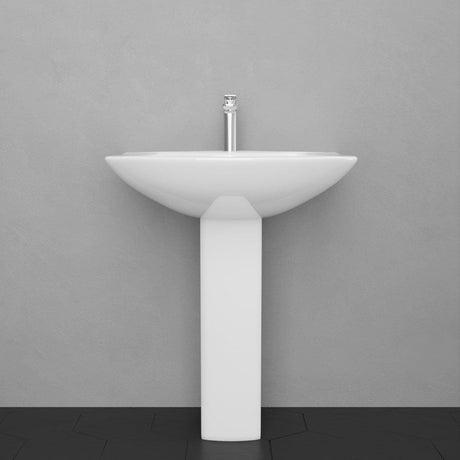 Pengeseo Vitreous China Pedestal Sink