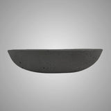 Pepster Round Cast Concrete Vessel Sink - Black