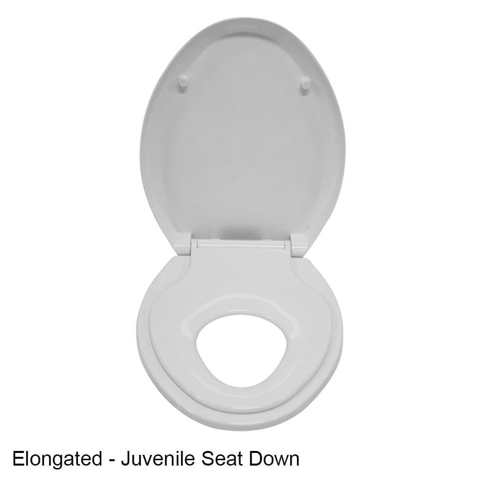 Premium Plastic Slow Close Toliet Seat - Combo Seat
