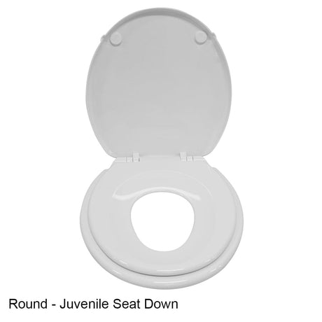 Premium Plastic Slow Close Toliet Seat - Combo Seat