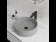 Winchell Round Cast Concrete Vessel Sink - Grey