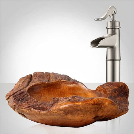 Pryor Teak Root Vessel Sink