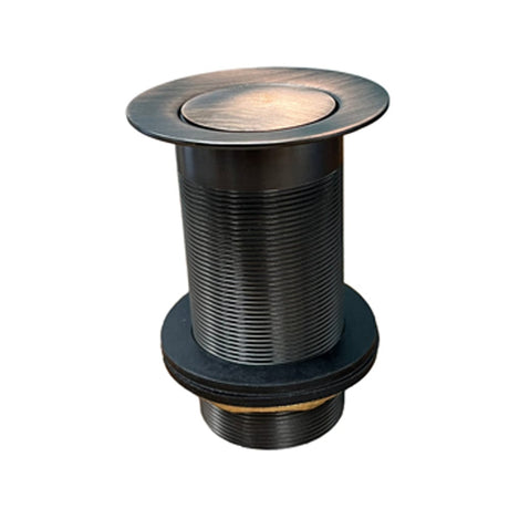 Push-Button Tub Drain