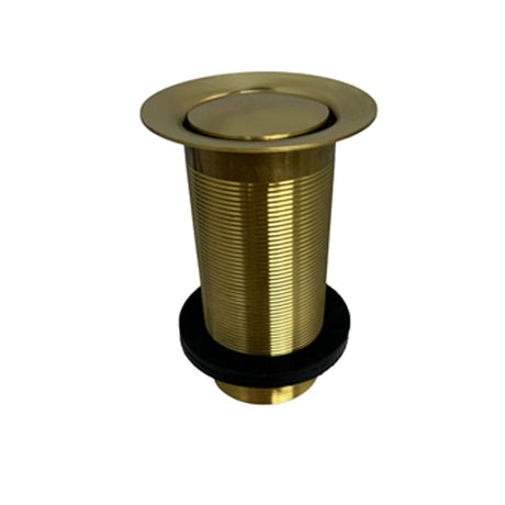 Push-Button Tub Drain