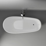 Radnor Acrylic Slipper Freestanding Tub With Insulation