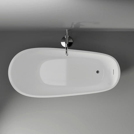 Radnor Acrylic Slipper Freestanding Tub With Insulation