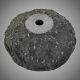 Reppoto Marble Vessel Sink with Polished Interior - Black