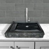 Retter Marble Vessel Sink - Black