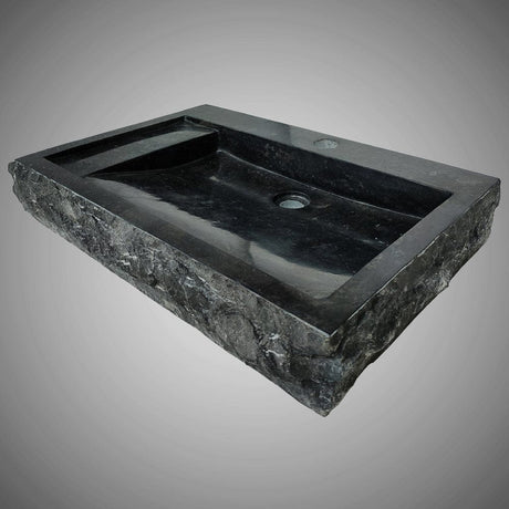 Retter Marble Vessel Sink - Black