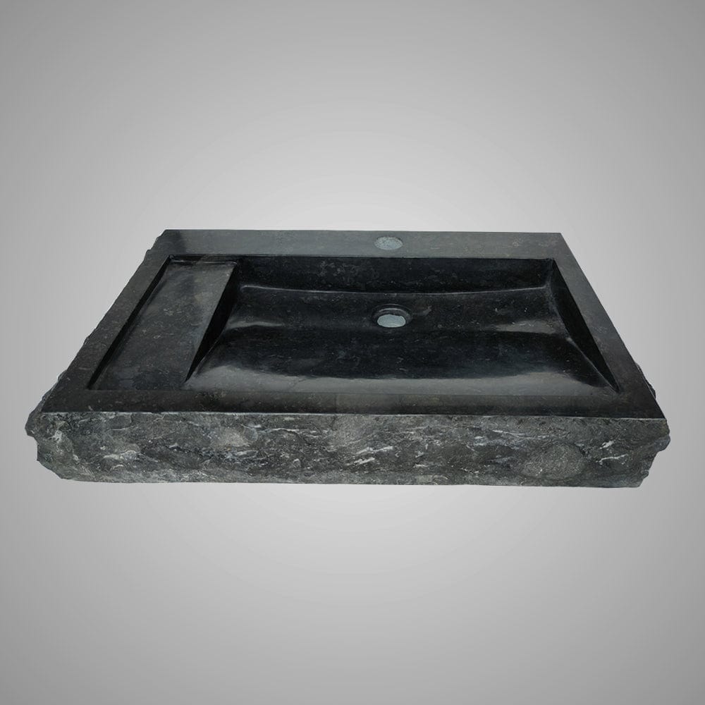 Retter Marble Vessel Sink - Black