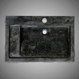 Retter Marble Vessel Sink - Black