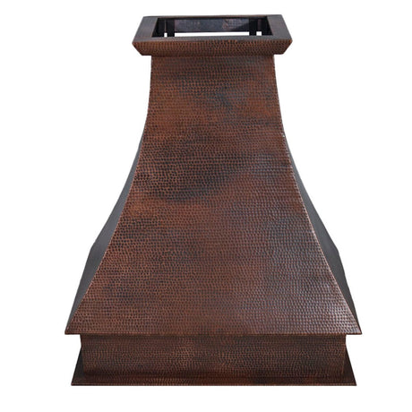 Ricardo Hammered Copper Range Hood