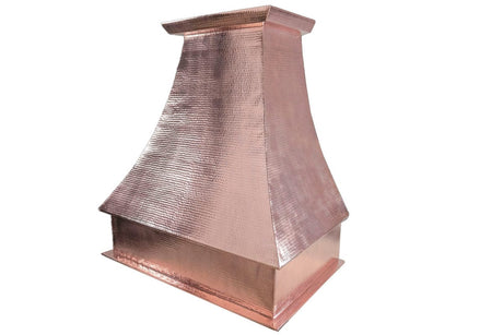 Ricardo Hammered Copper Range Hood