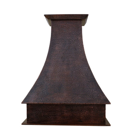 Ricardo Hammered Copper Range Hood