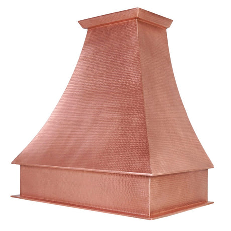 Ricardo Hammered Copper Range Hood