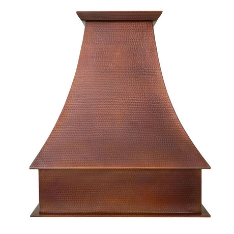 Ricardo Hammered Copper Range Hood