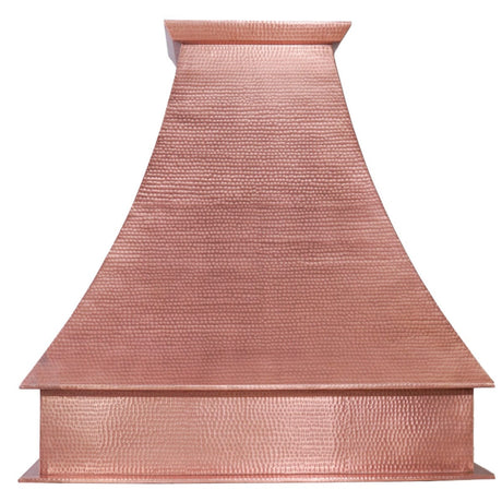 Ricardo Hammered Copper Range Hood