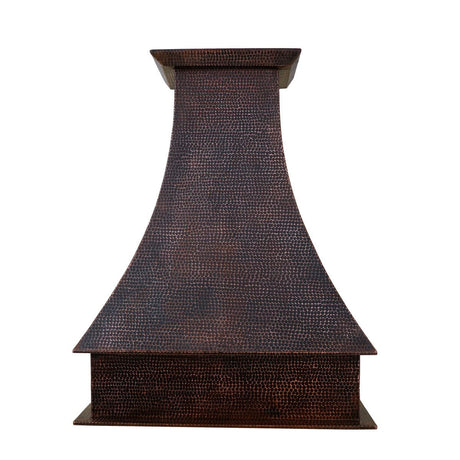 Ricardo Hammered Copper Range Hood
