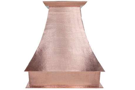Ricardo Hammered Copper Range Hood