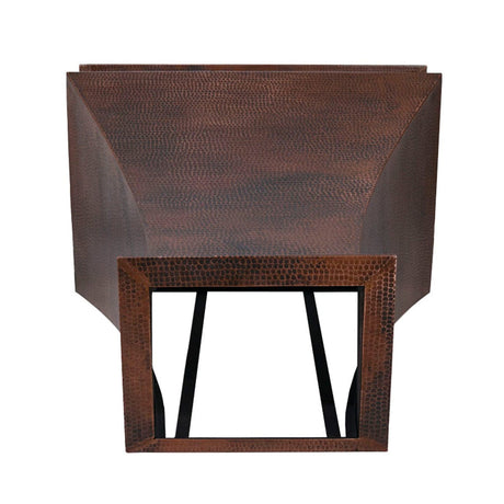 Ricardo Hammered Copper Range Hood