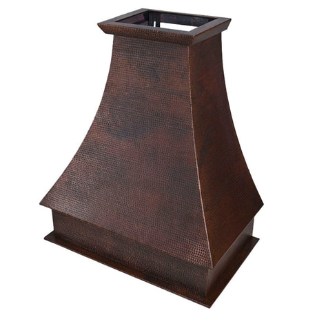 Ricardo Hammered Copper Range Hood