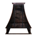 Ricardo Hammered Copper Range Hood