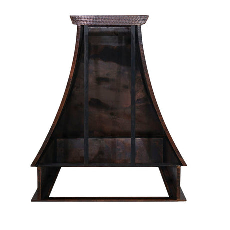 Ricardo Hammered Copper Range Hood