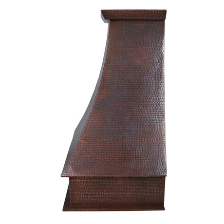 Ricardo Hammered Copper Range Hood