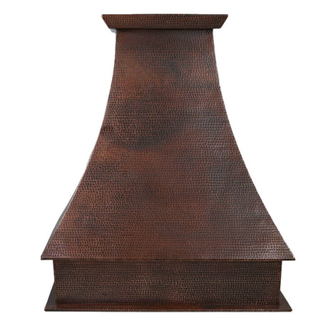 Ricardo Hammered Copper Range Hood