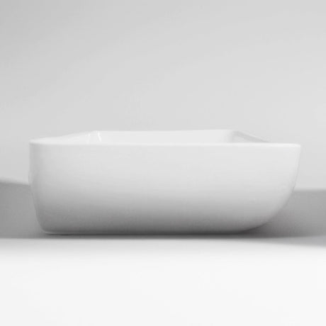 Ridge Rectangular Vitreous China Vessel Sink