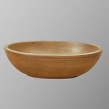 Rocco Cast Concrete Oval Vessel Sink - Vintage Brown