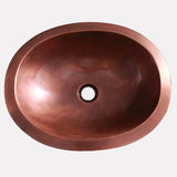Roggen Smooth Copper Sink