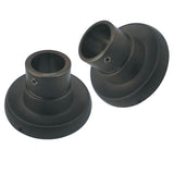 Round Shower Rod Base Concave Design