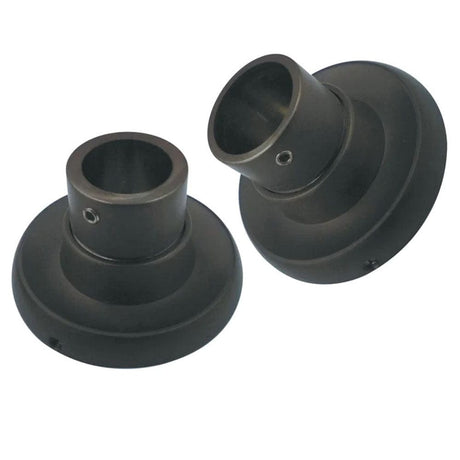 Round Shower Rod Base Concave Design