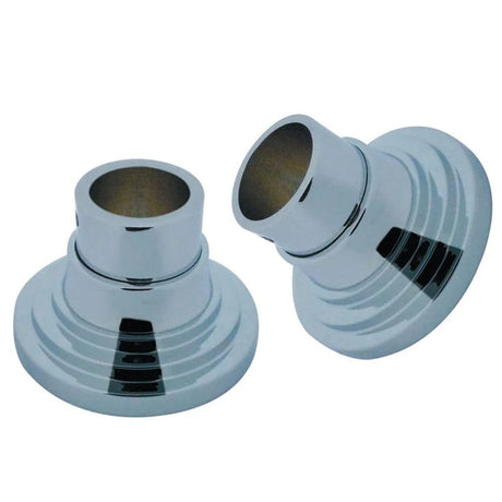 Round Shower Rod Base Tiered Design