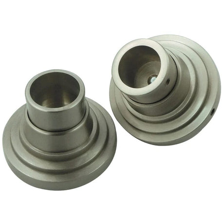 Round Shower Rod Base Tiered Design