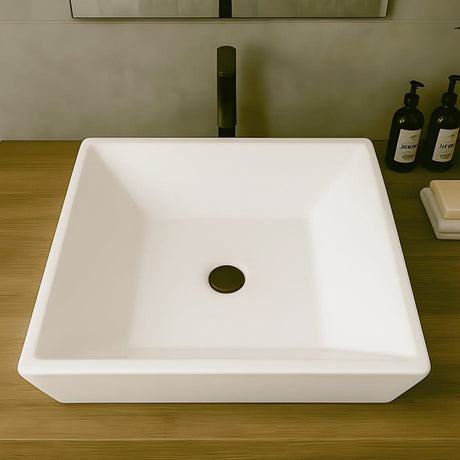 Ruca Square Vitreous China Vessel Sink
