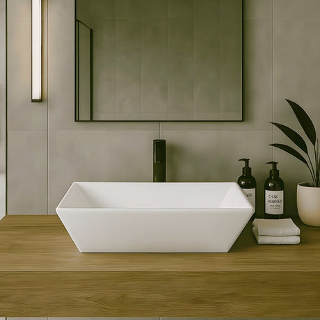 Ruca Square Vitreous China Vessel Sink