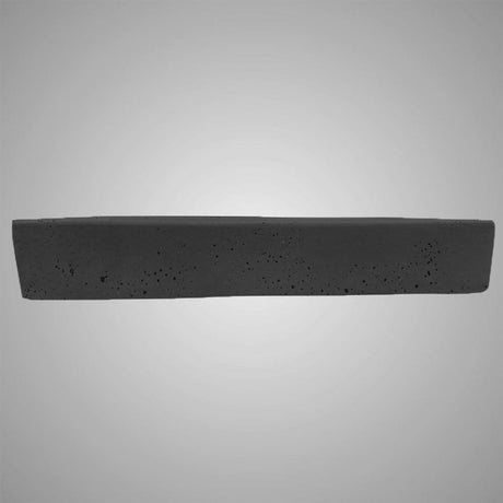 Sapa Rectangular Cast Concrete Vessel Sink - Black