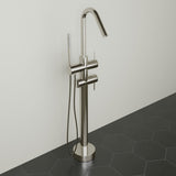 Silerton Freestanding Tub Faucet with Hand Shower